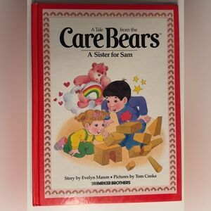Vintage Care Bears A Sister For Sam 1983 Vintage Hard Cover Book